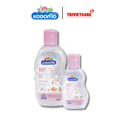 Dầu dưỡng ẩm massage cho bé Kodomo Baby Oil Pink Hanabaki | độ tuổi sử dụng: Trẻ sơ sinh