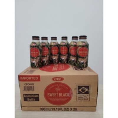 Cà phê Sweet Black OKF Hàn Quốc 390ML Brazil Arabica beans