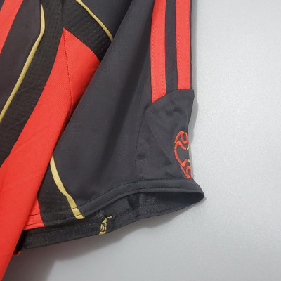 Áo Bóng Đá Retro AC Milan 2006 - Sân Nhà In Tên Nesta Số 13 bản cao cấp vải Cotton Polyester
