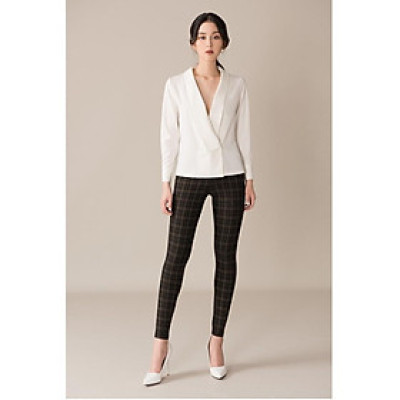 Quần legging nữ co giãn họa tiết kẻ 2NDDATE TR008MBC