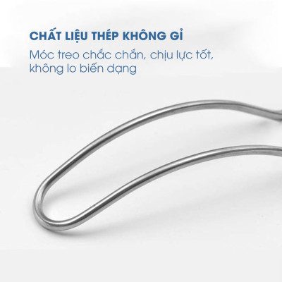 Móc treo đồ sau ghế ô tô chất liệu thép không han rỉ, cứng, chịu lực tốt TÂM LUÂN Chổi lau tẩm dầu - Hàng chính hãng