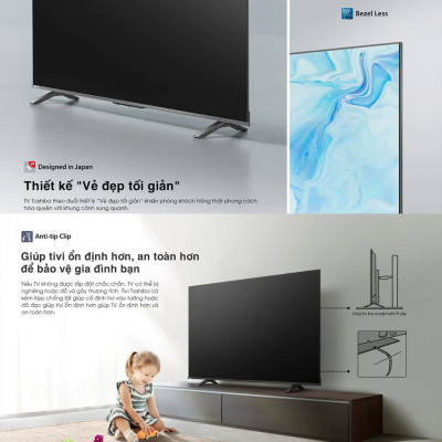 Smart Tivi Toshiba 55 inch 4K UHD 55E330NP, Giao Hàng Toàn Quốc - Hàng Chính Hãng