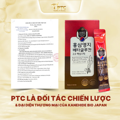 Nhân Sâm Linh Chi Kết Hợp Hoạt Chất Beta Glucan 2.0 Extract 