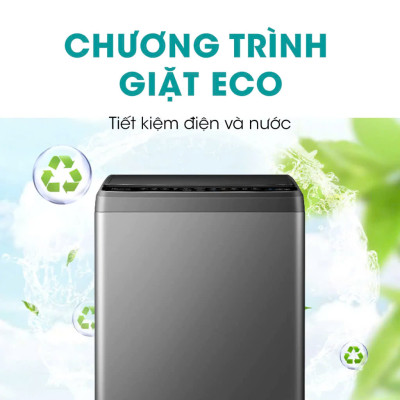 Máy Giặt Hisense 8kg WTZQ8012UT Bộ Giặt Xơ Vải Làm Sạch, Vệ Sinh Lồng Giặt, Vắt Khô, Bảo Hành Chính Hãng 24 Tháng - Hàng Chính Hãng