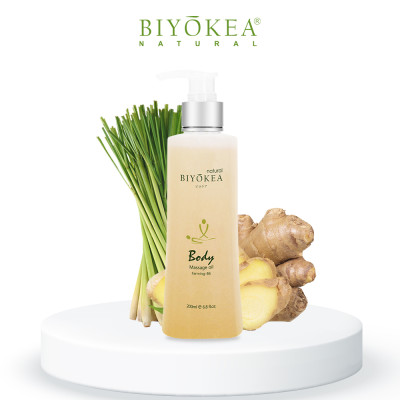 Dầu Massage Body Biyokea Premium - Farming B6 Làm Nóng (200ml)