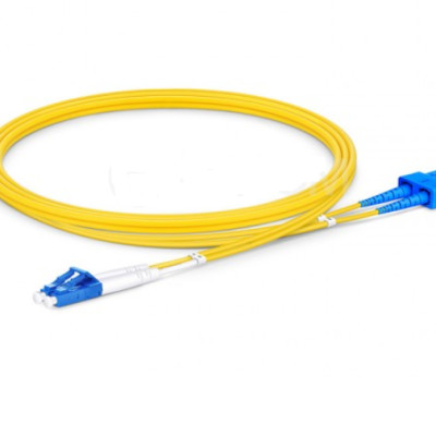 Dây nhảy quang LC to SC UPC Duplex 15m sample - Xmethod Network - Hàng chính hãng