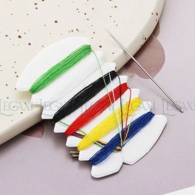 Bộ dụng cụ kim chỉ may vá quần áo mini, túi kim chỉ cá nhân mang đi du lịch, set bộ kim chỉ, nút, ghim