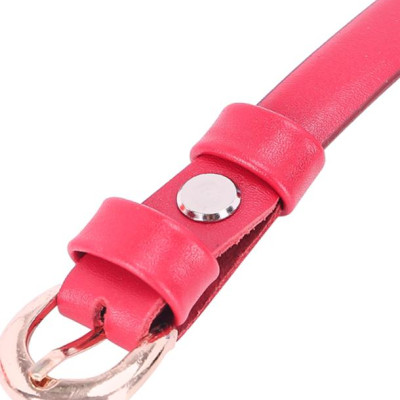 Bộ Thắt Lưng Và Ví Nữ Da Bò Huy Hoàng HT5111-HT3121 (Đỏ)