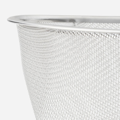 Rổ góc inox hình tam giác có chân đế Echo Metal - Hàng nội địa Nhật Bản nhập khẩu chính hãng