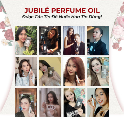 Combo 2 Chai Tinh Dầu Nước Hoa Pháp Jubilé 12ml Lăn, Nước Hoa Pháp cao cấp Thơm Lâu