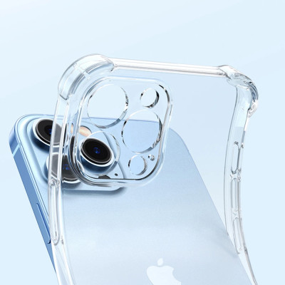 Ốp lưng cho iPhone 12 mini, iPhone 12, iPhone 12 Pro, iPhone 12 Pro Max, iPhone 13 mini, iPhone 13, iPhone 13 Pro, iPhone 13 Pro Max, dẻo trong chống sốc cao cấp - Hàng chính hãng 