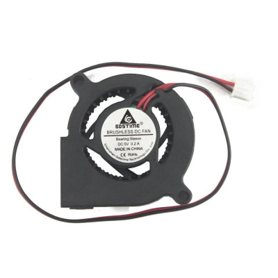5 Pieces Gdstime 5cm DC 5V Blower Fan 50mm 50x50x20mm 5020s Turbine blower cooling fan Machine Equitment Exhaust 2Pin Cooler 5V