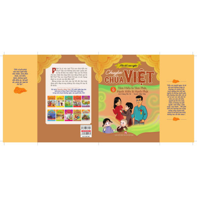 Sách - Mẹ Kể Con Nghe Chuyện Chùa Việt - Tập 9 - Tâm Hiếu Là Tâm Phật, Hạnh Hiếu Là Hạnh Phật - NXB Phụ Nữ