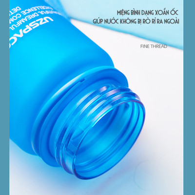 Bình Nước Tập Gym, Thể Thao, Đi Học UZSPACE Chất Liệu TRITAN BPA-FREE (500ml)