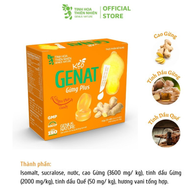 Combo Gia Đình - 5 sản phẩm kẹo Genat - Kẹo thảo mộc Covitux, Genat Gừng Plus, Genat chanh sả, viên ngậm Zalocol  và Gezcol hỗ trợ giảm ho, giảm đờm, đau rát họng