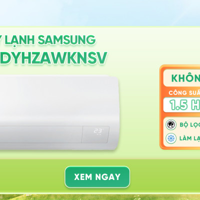 Máy lạnh Samsung AR13DYHZAWKNSV Digital Inverter 12,000 BTU/h (HÀNG CHÍNH HÃNG - CHỈ GIAO HCM)