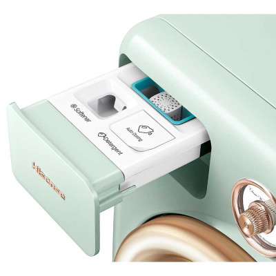 Máy giặt sấy Hisense 10.5kg Inverter Pro WD105R5 Diệt khuẩn Khử mùi 99.9%, Ngừa dị ứng, Giặt AI - HÀNG CHÍNH HÃNG