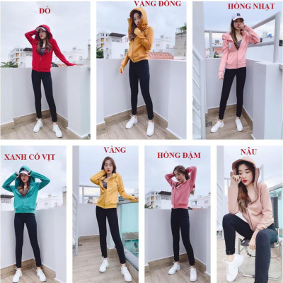 Áo khoác nỉ da cá chống nắng cao cấp