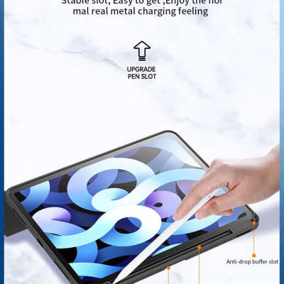 Bao Da 2 In 1 Magnetic Ipad Folio Case Dành Cho Ipad Chất Liệu Da PU Tổng Hợp Cao Cấp - Hàng Chính Hãng 