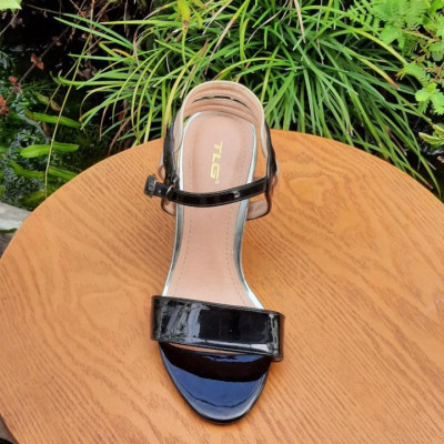 Sandal cao gót đế 7 màu cao cấp hot trend  quai da mềm mại 20248