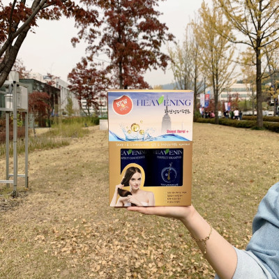 Bộ chăm sóc tóc  dưỡng chất suôn mượt Heavening Perfect (Set 01 Gội & 01 Xả)