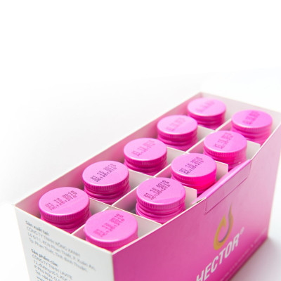 Nước Đông Trùng Hạ Thảo Hector Collagen (Hộp 10 Chai) - Hàng chính hãng