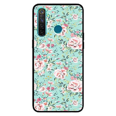Ốp Lưng in cho Realme 5 Pro / Realme Q Mẫu Hoa Hồng Giấy - Hàng Chính Hãng