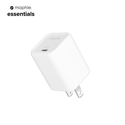 Sạc mophie Essential 33W USB-C GaN dành cho iPhone/SamSung/Android/Tablet, 1 đổi 1 - Hàng chính hãng