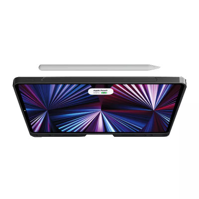 Ốp Lưng/BaoDa/Case Bàn Phím Dành Cho iPad Bluetooth Có Đèn Led Phím, Trackpad Mượt, Có Thể Tháo Rời Bàn Phím WIWU Mag Touch - Hàng Chính Hãng