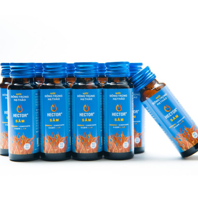 Nước Đông Trùng Hạ Thảo Hector Sâm, Uống Trực Tiếp, Giúp Tăng Sức Đề Kháng, Tăng Cường Sinh Lý Nam Nữ, Tăng Tiết Sữa Cho Mẹ, Bảo Vệ Chức Năng Gan Thận, Giảm SAy Tàu Xe, Nam, Nữ, Người Lớn Tuổi Đều Dùng Được.
