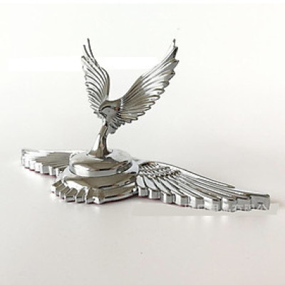 Logo cánh chim nổi 3D dán capo xe ô tô