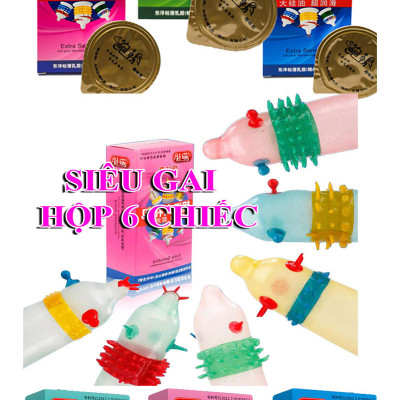 Bao cao su power men 1s tăng kèm gai lớn h6c