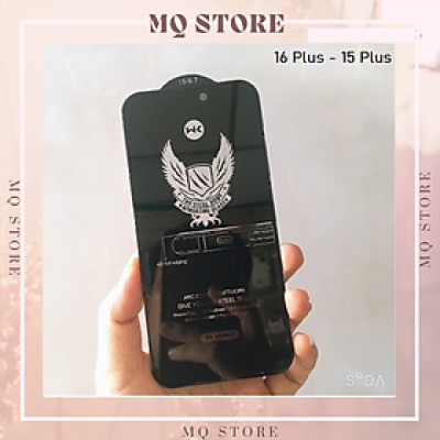 Kính cường lực cho iPhone 16 Pro Max, 16 ,16 Plus, 16 Pro KingKong chống nhìn trộm full màn hình ( hàng chính hãng)