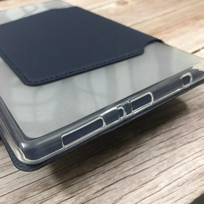 Bao da cho Samsung Galaxy Tab A9, A9 Plus lưng silicon hiệu ONJESS chống sốc hỗ trợ tắt mở màn hình, gấp chữ Y tam giác đa năng - Hàng chính hãng