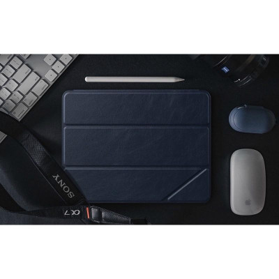 Bao da cho iPad Mini 7 , Mini 6 hiệu NILLKIN BEVEL LEATHER CASE - Hàng chính hãng