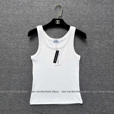 Áo sát nách, áo 3 lỗ nữ Hiền Trần BOUTIQUE form ôm không đệm ngực, chất cotton tăm lụa mềm mại, co giãn tốt- AH02