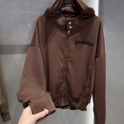 Áo khoác Nỉ Hàn in nổi , nón kiểu mới xinh