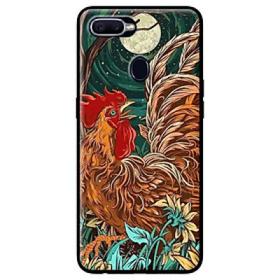 Ốp in cho Oppo A7 Gà Mái - Hàng chính hãng