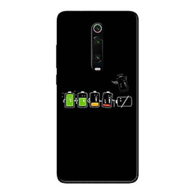 Ốp Lưng in cho Xiaomi Mi 9T Mẫu Nguồn Pin - Hàng Chính Hãng