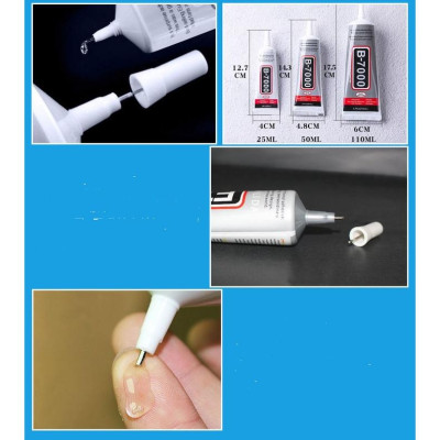 Keo Bulaien Hàng có sẵn tại  Keo dán B7000 dán màn hình điện thoại dán đồ thủ công làm nail, đồ chơi handmade