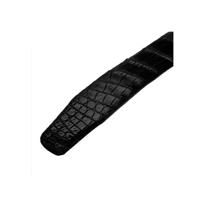HJ4721-22-23-25 - Thắt lưng nam da cá sấu gai đuôi bản lớn màu đen, nâu đất, nâu đỏ, vàng