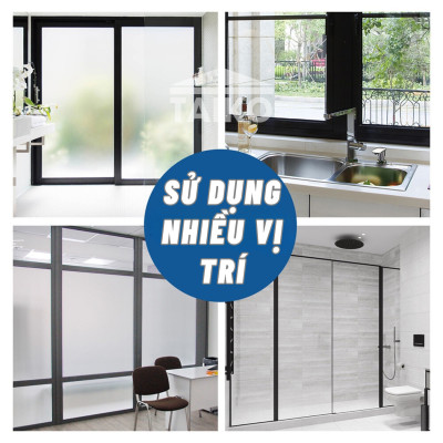 5 Kg Keo Sơn Mờ Kính Chống Nhìn Trộm TAIKOMI, Keo Sơn Bóng Mờ Kính Văn Phòng, Mờ Kính Cửa Sổ, Nhà Tắm, Phòng Ngủ