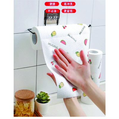 Giấy Lau Đa Năng Lau Bếp Giấy Lau Bếp, gấp 2000 lần Cuộn Tờ Dai Giặt Tái Sử Dụng Họa Tiết Đẹp Tiện Dụng