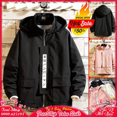 ÁO KHOÁC KAKI Túi Hộp Chữ Nhật (M360 - Kèm Ảnh Thật)