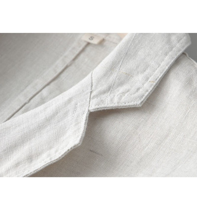 Áo vest Blazer Linen nam,Blazer nam Đũi Việt 2 cúc, form rộng chất vải linen mềm mại phong cách trẻ trung