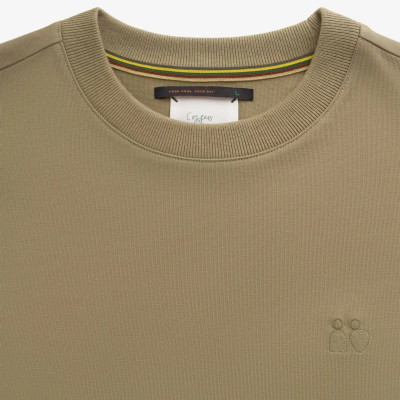 Áo thun nam ngắn tay S Cafe có thêu (Cofee Lover Series 4) Form Fitted - ROUTINE 10F24TSS085 | LASTORE MENSWEAR