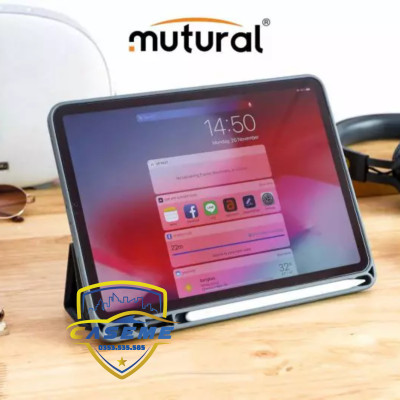 Bao Da Mutural Dành Cho iPad Mini 7 Tích Hợp Khay Đựng Bút – Hàng Chính Hãng