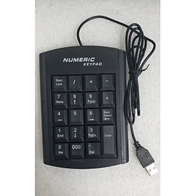 Bàn phím số dành cho kế toán - Bàn phím số usb dùng cho kế toán - Hàng chính hãng