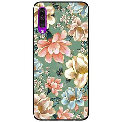 Ốp lưng dành cho Samsung A30s - A50 / A50s - A70 / A70s mẫu Hoa Xanh Hồng Vàng