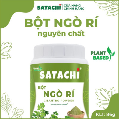 Bột Ngò Rí nguyê n chấ t SATACHI. Giả m că ng thẳ ng, lo â u, tố t cho Ga n Th ận, điều hò a kin h nguy ệt. Hộp 86g